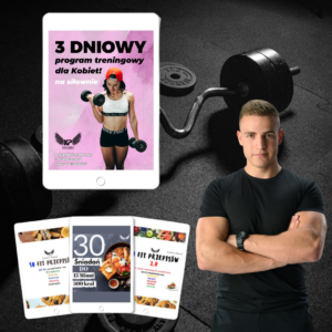 3 dniowy program treningowy dla kobiet + 3x przepisy